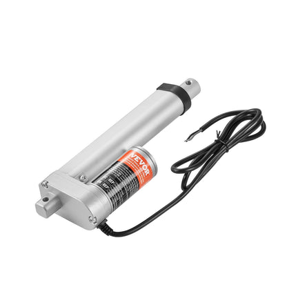 Linjärt ställdon 12V 4 tum hög belastning 330lbs/1500N 0,19"/s IP54-skydd