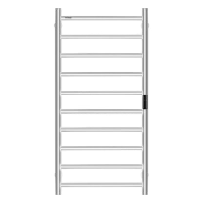 10 Bars Handdukstorkare Väggmonterad Handdukshylla Badrum Silver