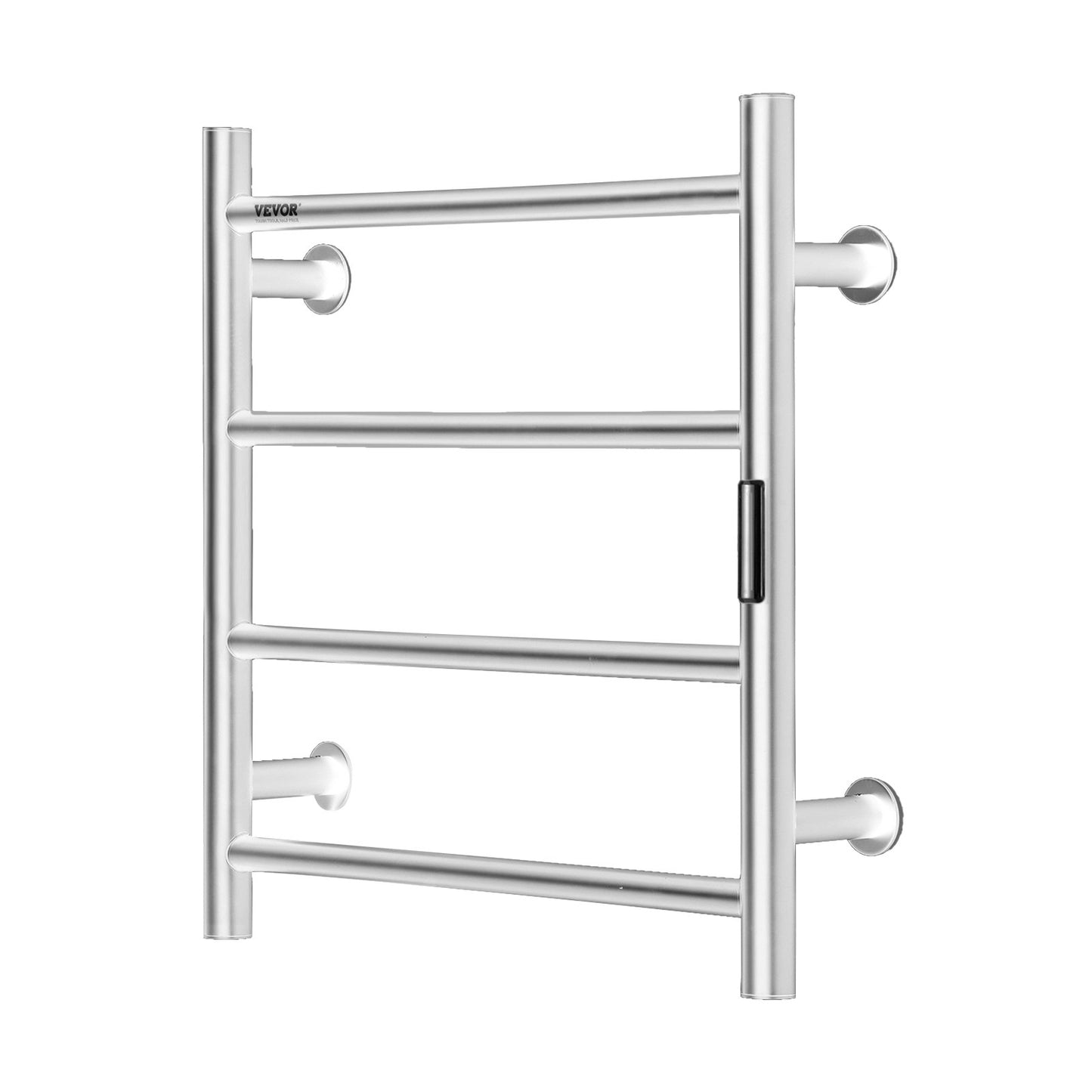 4-bar towel rail Wall-mounted towel rack for bathroom in silver