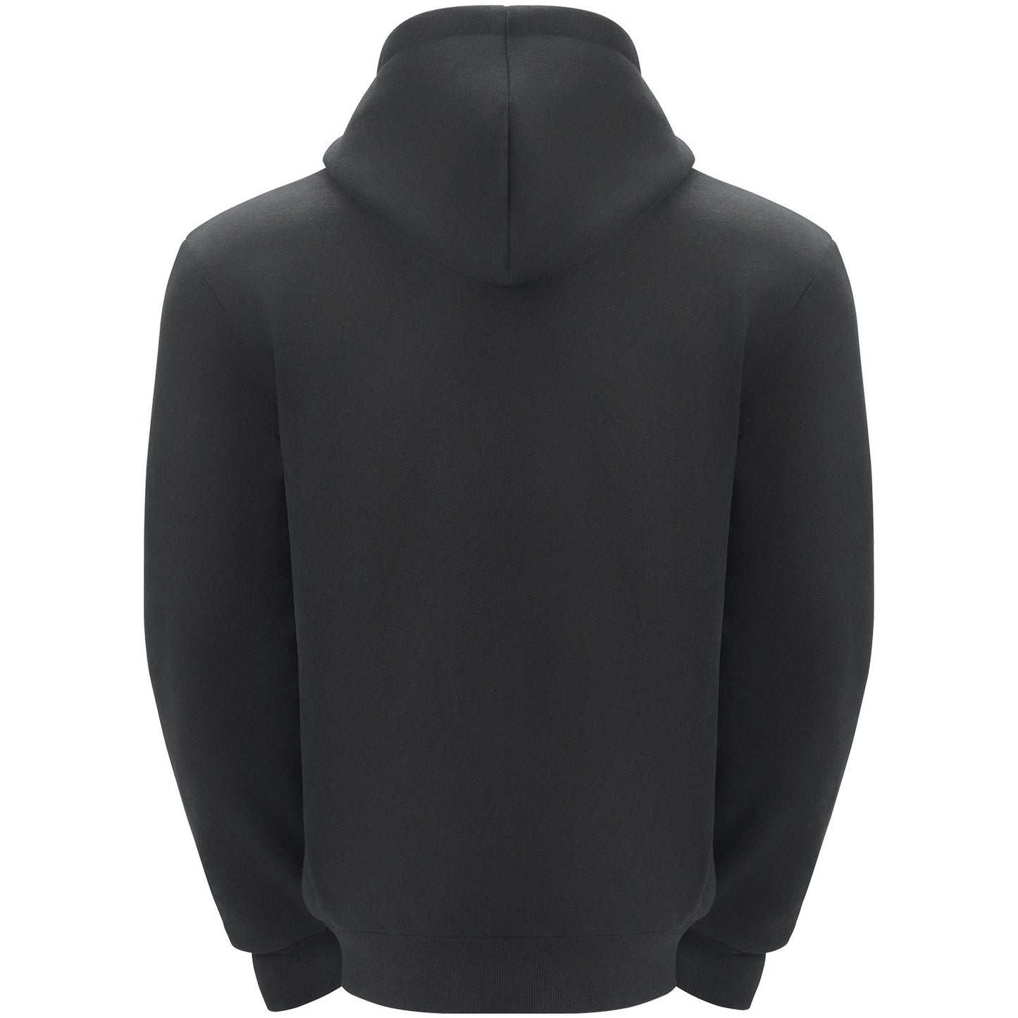 Heated Hoodie Sweatshirt Zip Up Unisex with Battery for Men and Women XL Black
