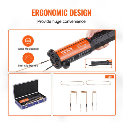 Magnetisk induktionsvärmare Handhållen induktionsvärmare 1KW för borttagning av bultar