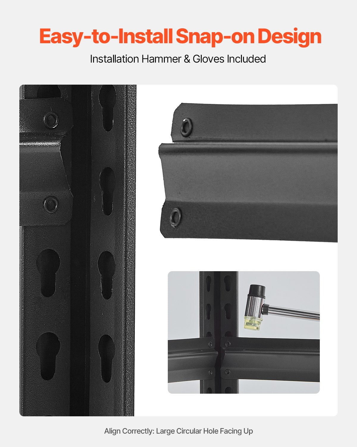 Förvaringshyllor 16" D x 32" B x 72" H 5-vånings Garage Förvaringshyllor