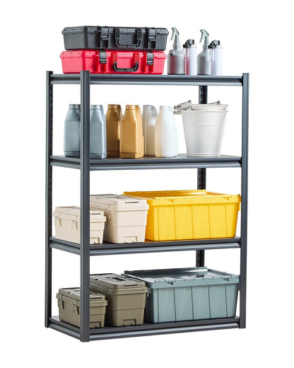 Förvaringshyllor 20" D x 40" B x 57" H 4-vånings Garage Förvaringshyllor