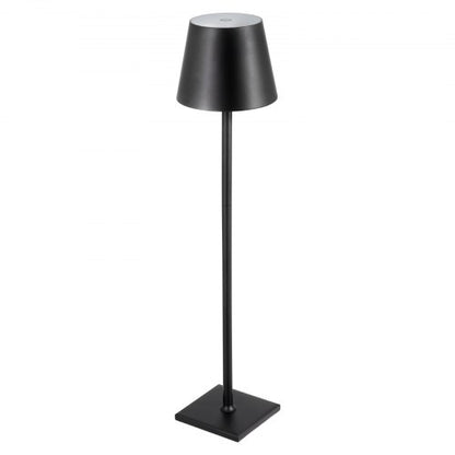 Sladdlös Bordlampa 2 ST Uppladdningsbar Batterilampa Justerbar Höjd Svart