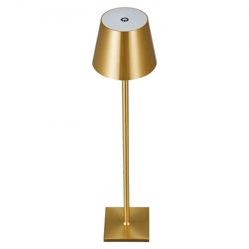 Cordless Table Lamp 2 PCS Rechargeable Battery Lamp Adjustable Height Gold