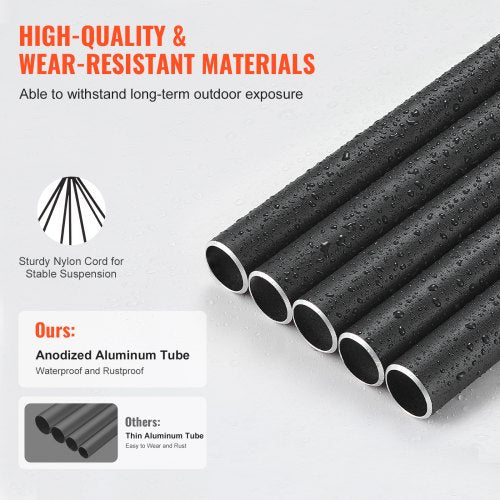 Wind Chimes för utomhus 1220 mm Aluminium Memorial Deep Tone Wind Chimes |  EU