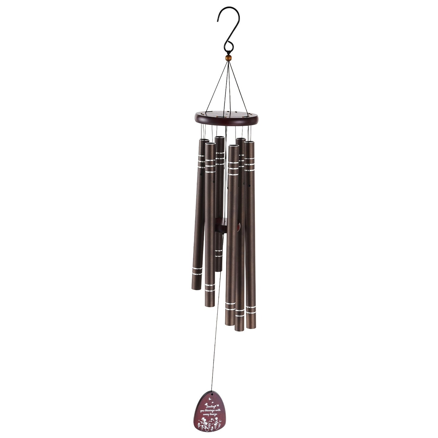 Windspiele für den Außenbereich, 1067 mm, Aluminium, Gedenk-Windspiele mit tiefem Ton