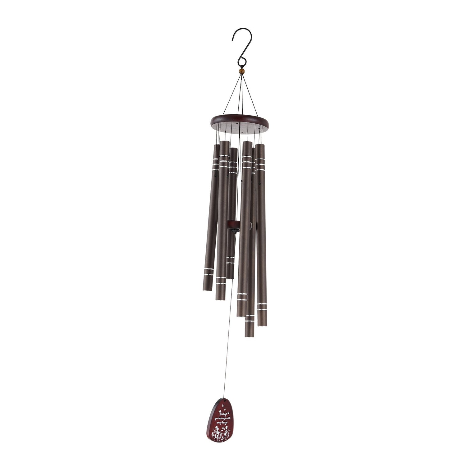Windspiele für den Außenbereich, 1067 mm, Aluminium, Gedenk-Windspiele mit tiefem Ton