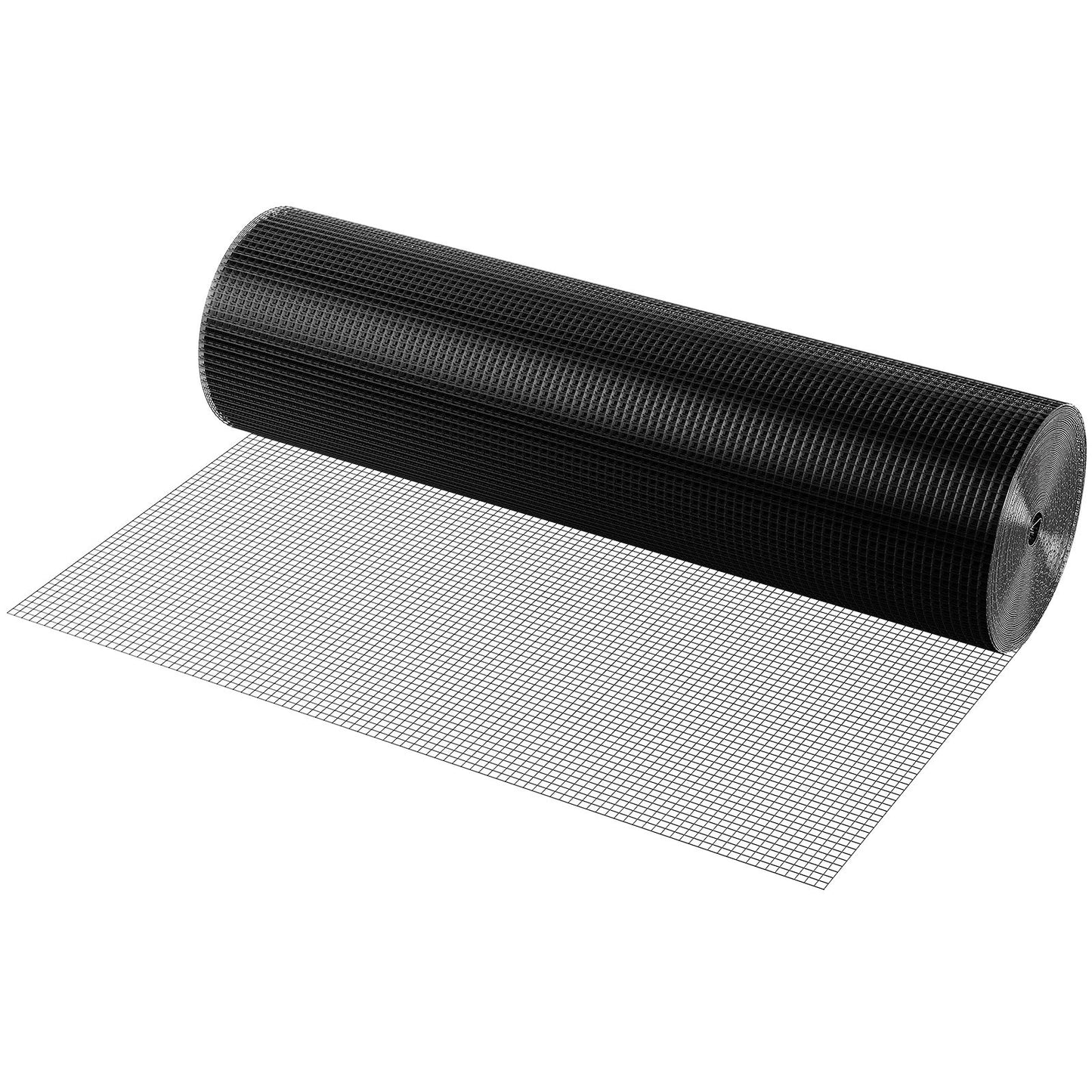 Hardware Cloth, 48 Inch x 100 Inch Galvanized Wire Mesh Roll, 19 Gauge Chicken Wire Fence Roll, Vinyl Coating Metal Wire Mesh for Chicken Coop Barrier, Rabbit Worm Fence, Poultry Enclosures