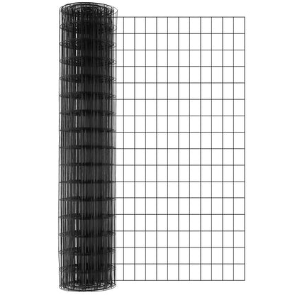 Hardware Cloth, 48 Inch x 50 Inch Galvanized Wire Mesh Roll, 16 Gauge Chicken Wire Fence Roll, Vinyl Coating Metal Wire Mesh for Chicken Coop Barrier, Rabbit Worm Fence, Poultry Enclosures