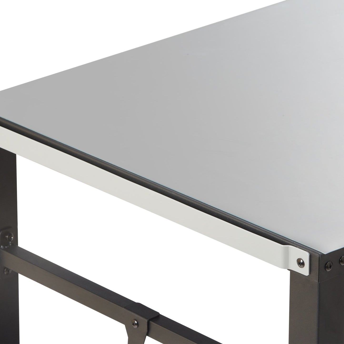 Utomhusgrillmatvagn med dubbelhylla, rörligt grillbord, multifunktionell järnbordsskiva, bärbara modulvagnar för pizzaugn, arbetsbord med 2 hjul, bärhandtag, svart