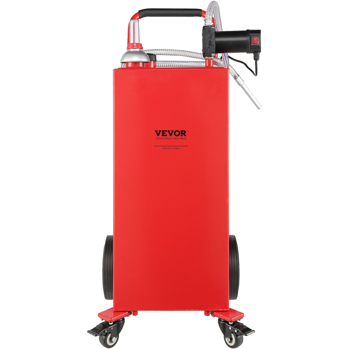 30 Gallon Fuel Caddy Bärbar lagringstank 23,5 L/min med 180W pump