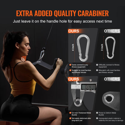 LAT Pulldown Bar Griff Befestigung V-bar T-bar Kabel Maschine für Home Gym