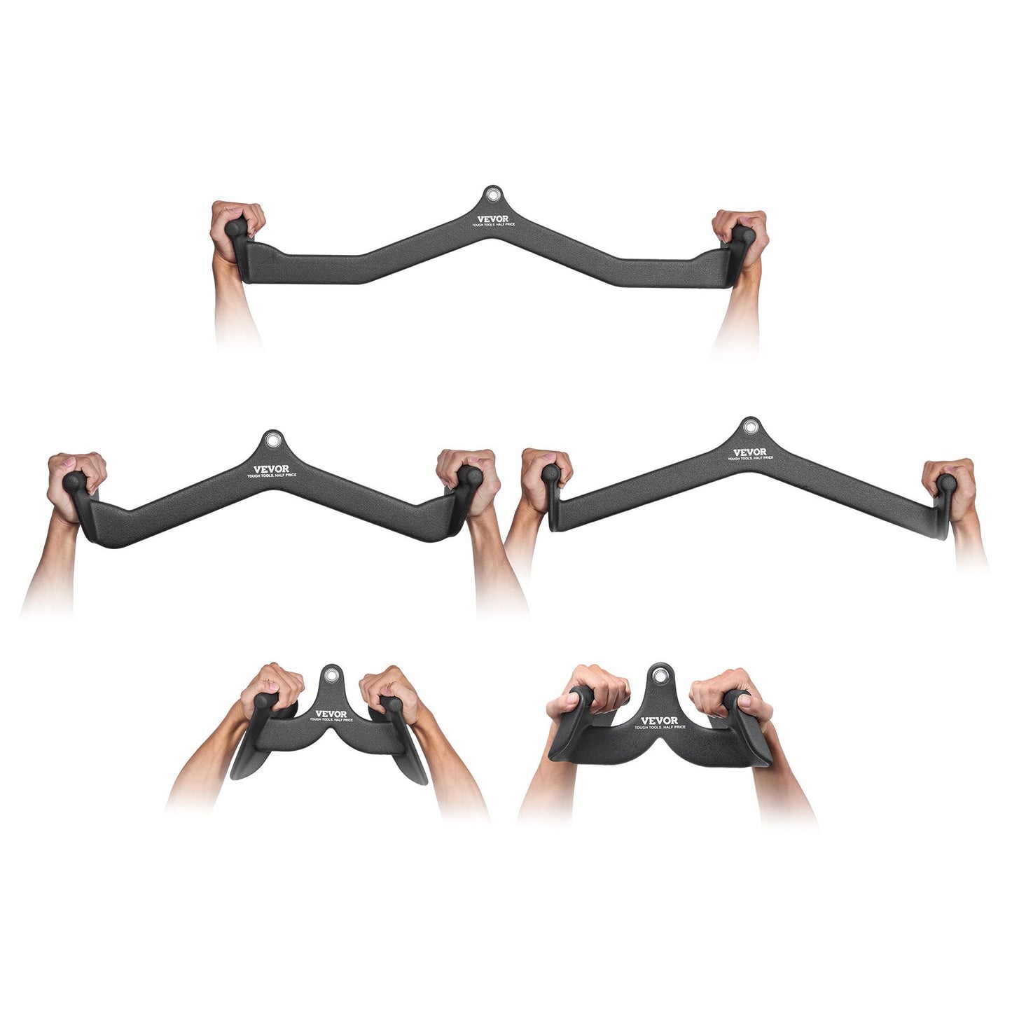 LAT Pulldown Bar Griff Befestigung V-bar T-bar Kabel Maschine für Home Gym