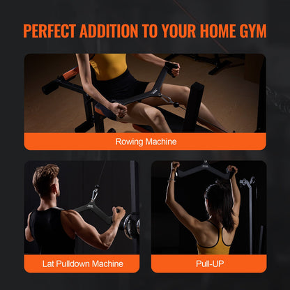 LAT Pulldown Bar Griff Befestigung V-bar T-bar Kabel Maschine für Home Gym