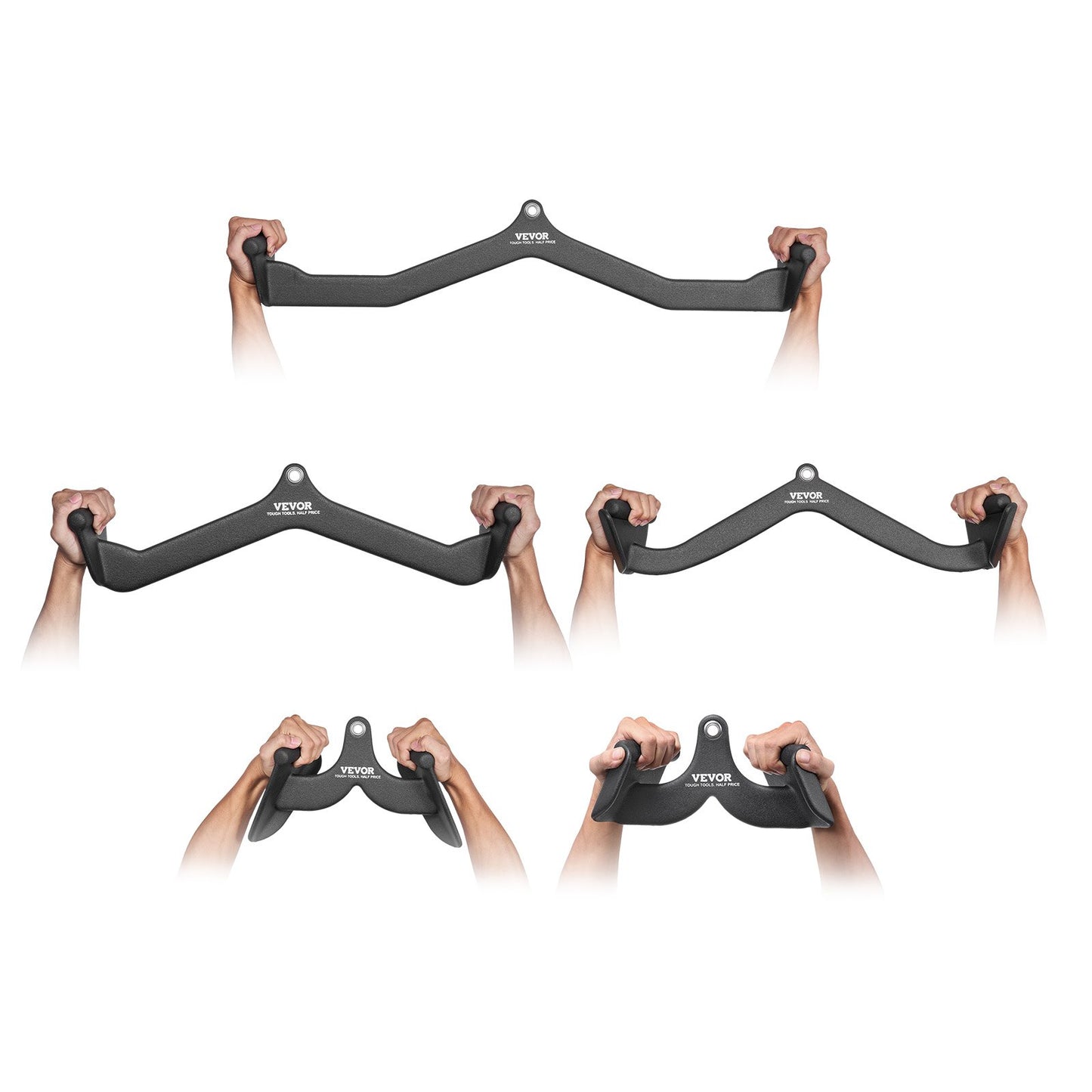 LAT Pulldown Bar Griff Befestigung V-bar T-bar Kabel Maschine für Home Gym