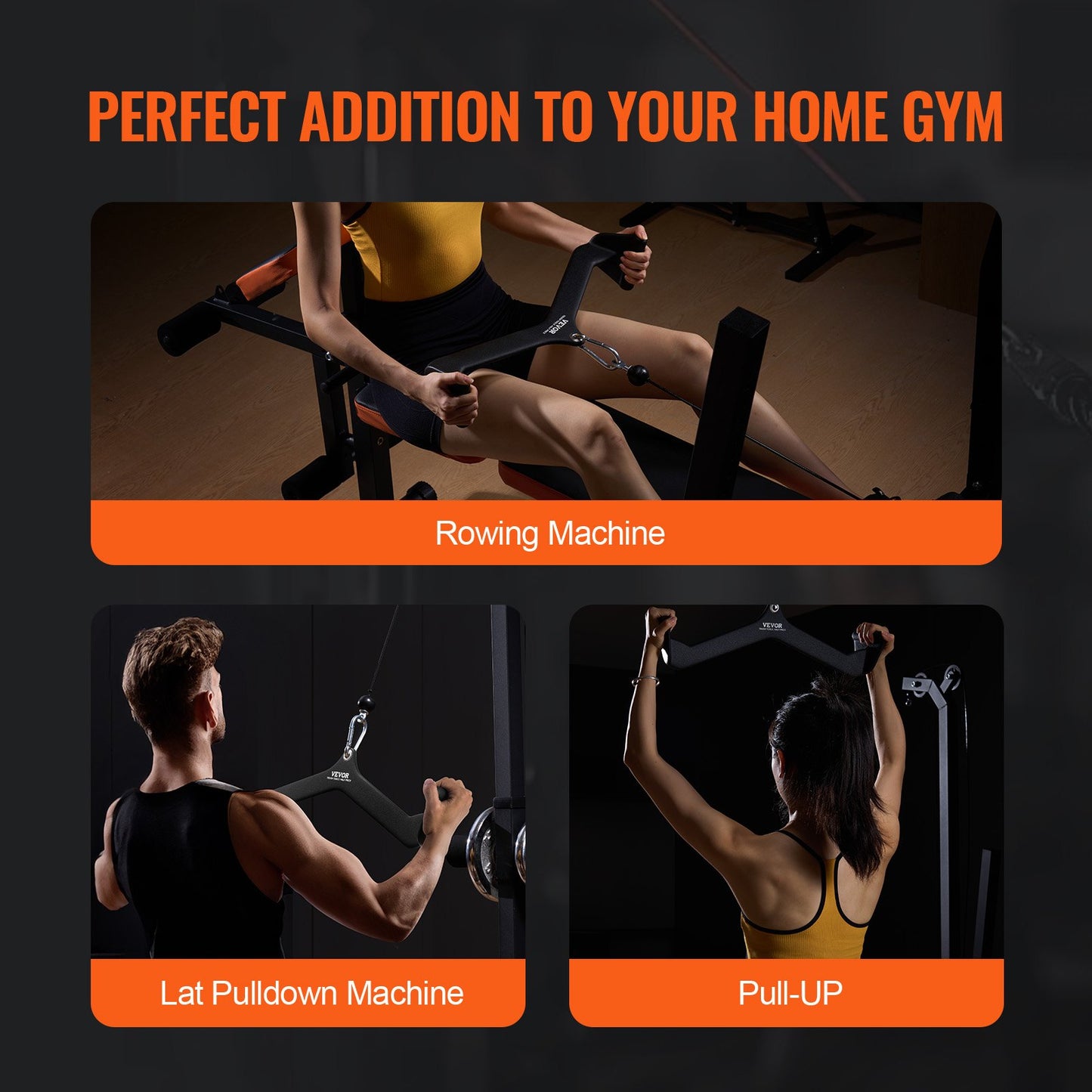 LAT Pulldown Bar Trizeps Griff Befestigung V-bar Kabel Maschine für Home Gym