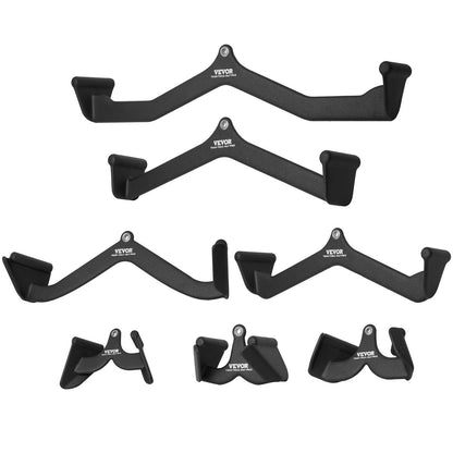 LAT Pulldown Bar Griff Befestigung V-bar T-bar Kabel Maschine für Home Gym
