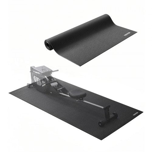 Löpbandsmatta för heltäckningsmatta 6 mm tjock 760x1525 mm träningsmatta för redskap