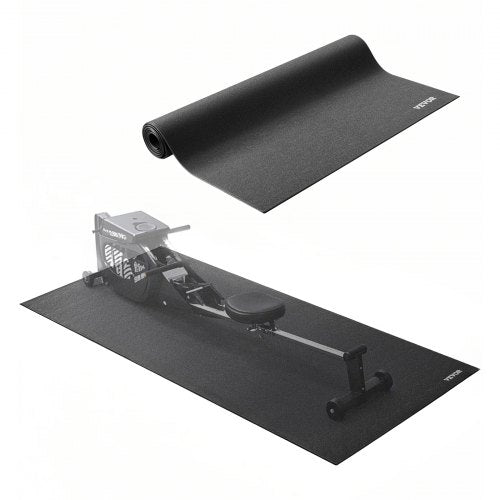 Löpbandsmatta för heltäckningsmatta 6 mm tjock 760x1820 mm träningsmatta för redskap