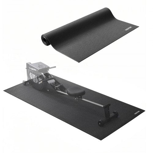 Löpbandsmatta för heltäckningsmatta 6 mm tjock 915x1820 mm träningsmatta för redskap