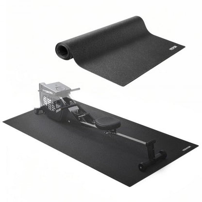 Löpbandsmatta för heltäckningsmatta 4 mm tjock 900x2000 mm träningsmatta