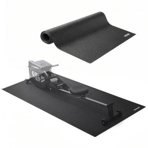 Löpbandsmatta för heltäckningsmatta 4 mm tjock 900x2000 mm träningsmatta