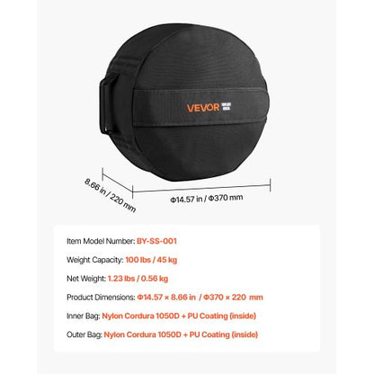 Workout Sandbag Robust Fitnessväska för CrossFit och viktträning