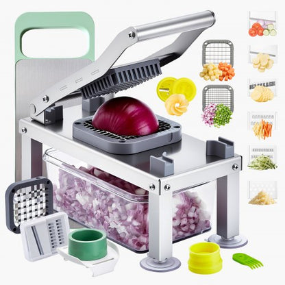 Vegetable Chopper Mandoline Slicer All-in-1 Food Vegetable Cutter 9 Blades