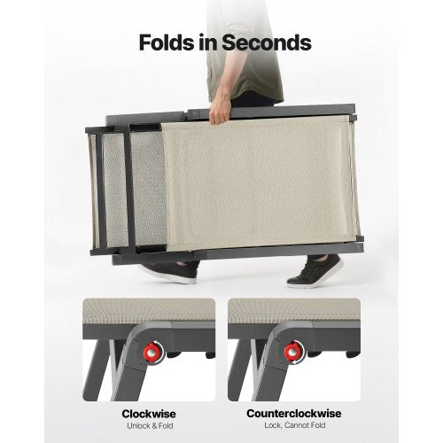 Schäslong för utomhusbruk, 181 kg viktkapacitet, hopfällbar solstol, 5 justerbara lägen, enkel montering, kraftiga poolfåtöljer i aluminium, för strandgård, uteplats |  EU