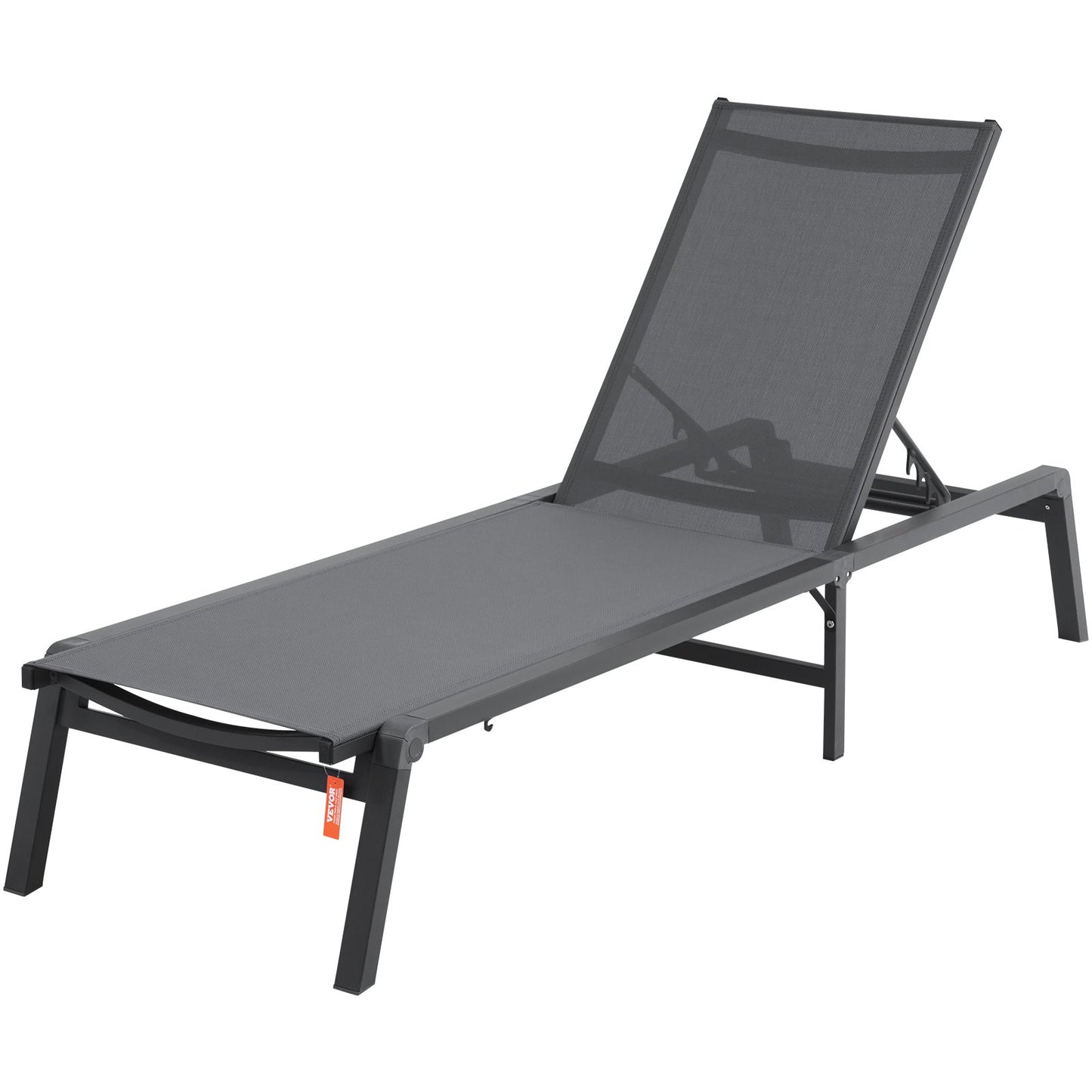 Chaise Lounge Chair Outdoor Patio Lounge Chair with adjustable 5 position