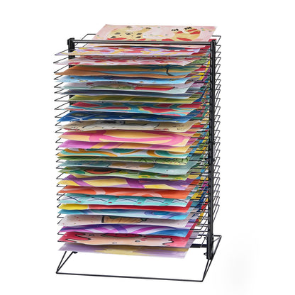 Art Drying Rack 50 Removable Shelves Painting Drying Rack for Classroom