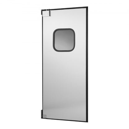Trafikdörr i rostfritt stål, enkel panel, 91,4x213,4 cm, kommersiell |  EU
