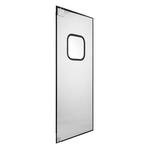 Trafikdörr i rostfritt stål, enkel panel, 91,4x213,4 cm, kommersiell |  EU