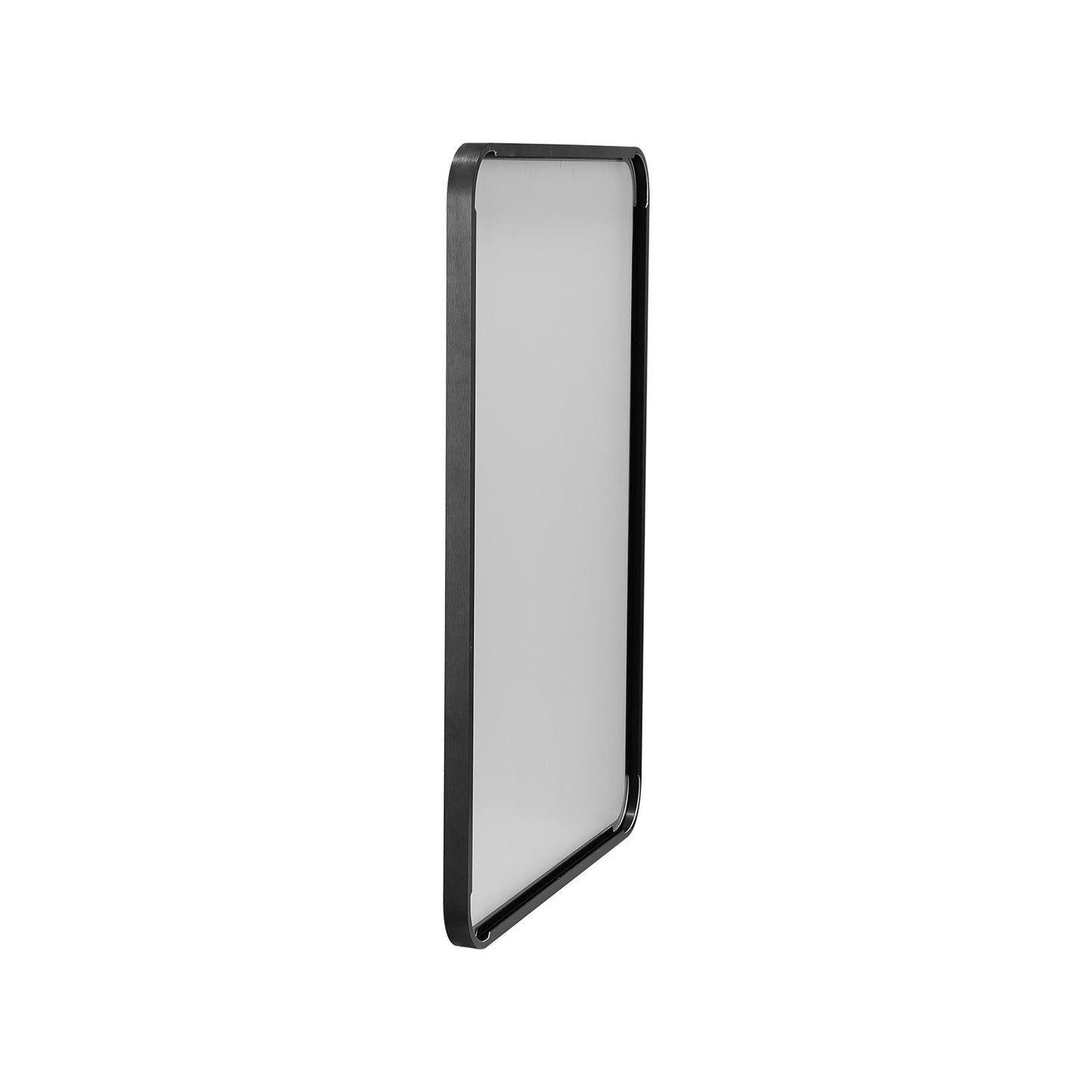 Square Wall Mounted Mirror 22" x 30" Mirror with Aluminum Frame