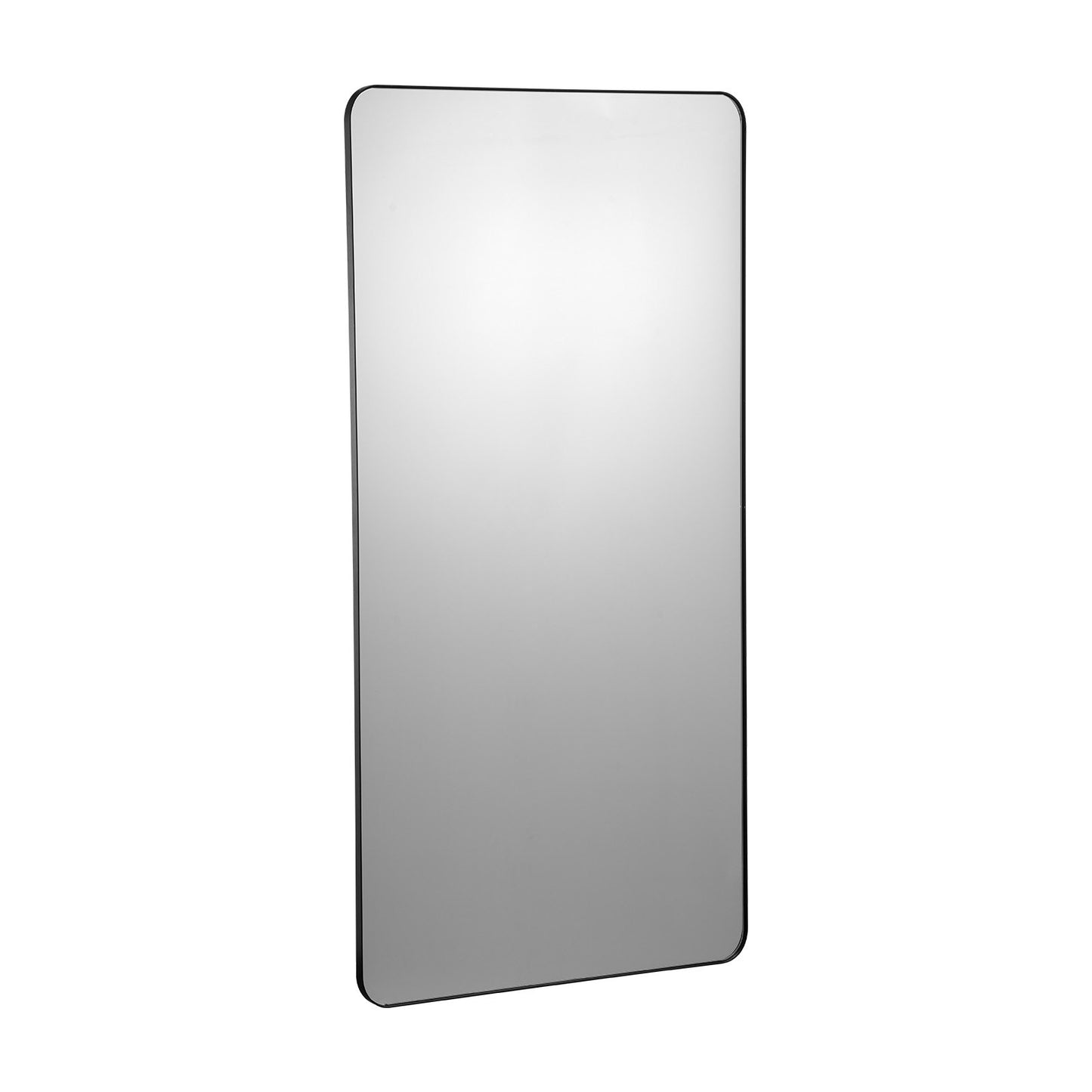 Square Wall Mounted Mirror 28" x 60" Mirror with Aluminum Frame