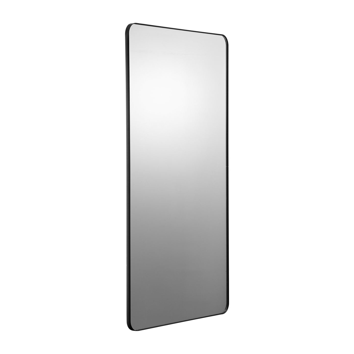 Square Wall Mounted Mirror 28" x 60" Mirror with Aluminum Frame