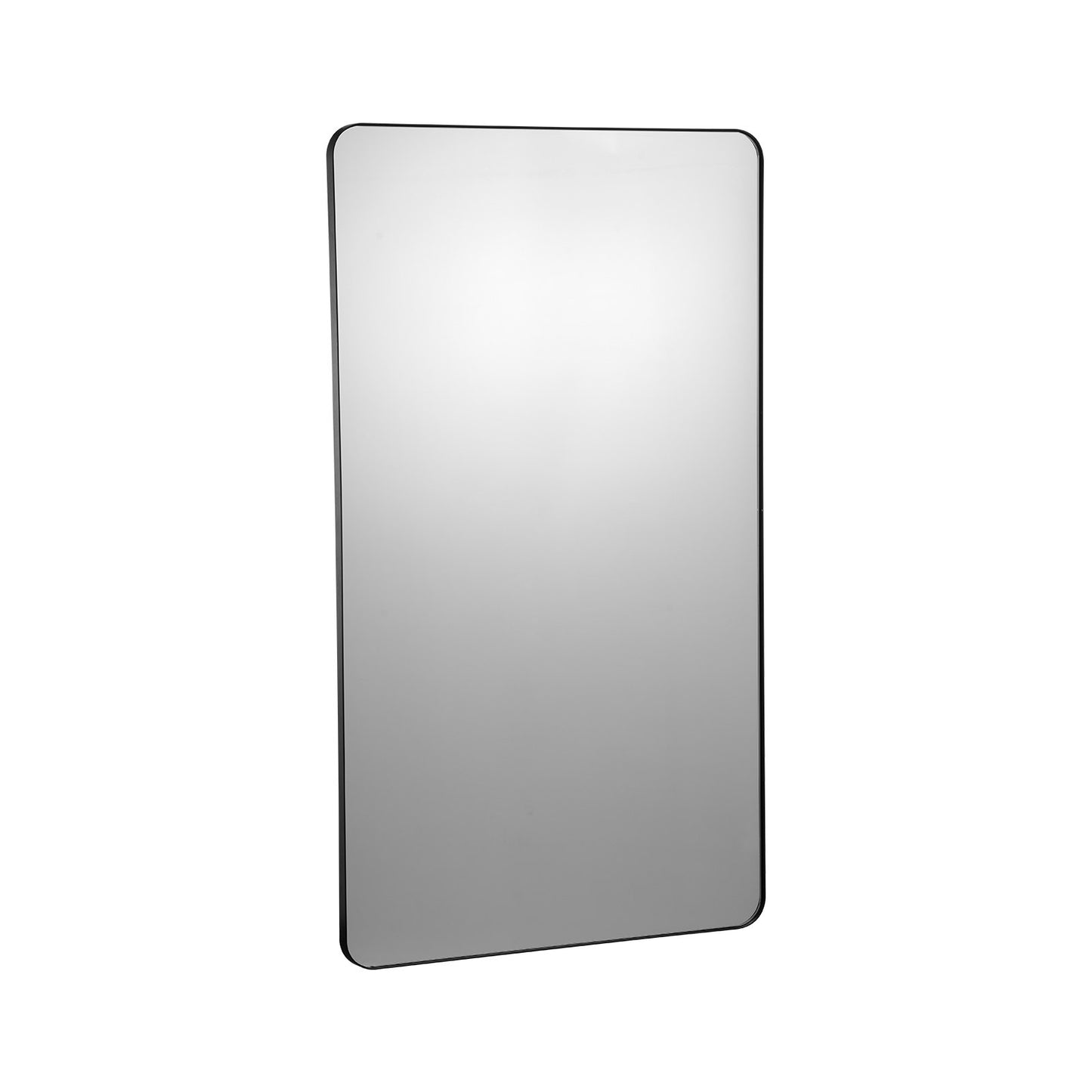 Square Wall Mounted Mirror 30" x 48" Mirror with Aluminum Frame