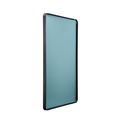 Square Wall Mounted Mirror 30" x 48" Mirror with Aluminum Frame
