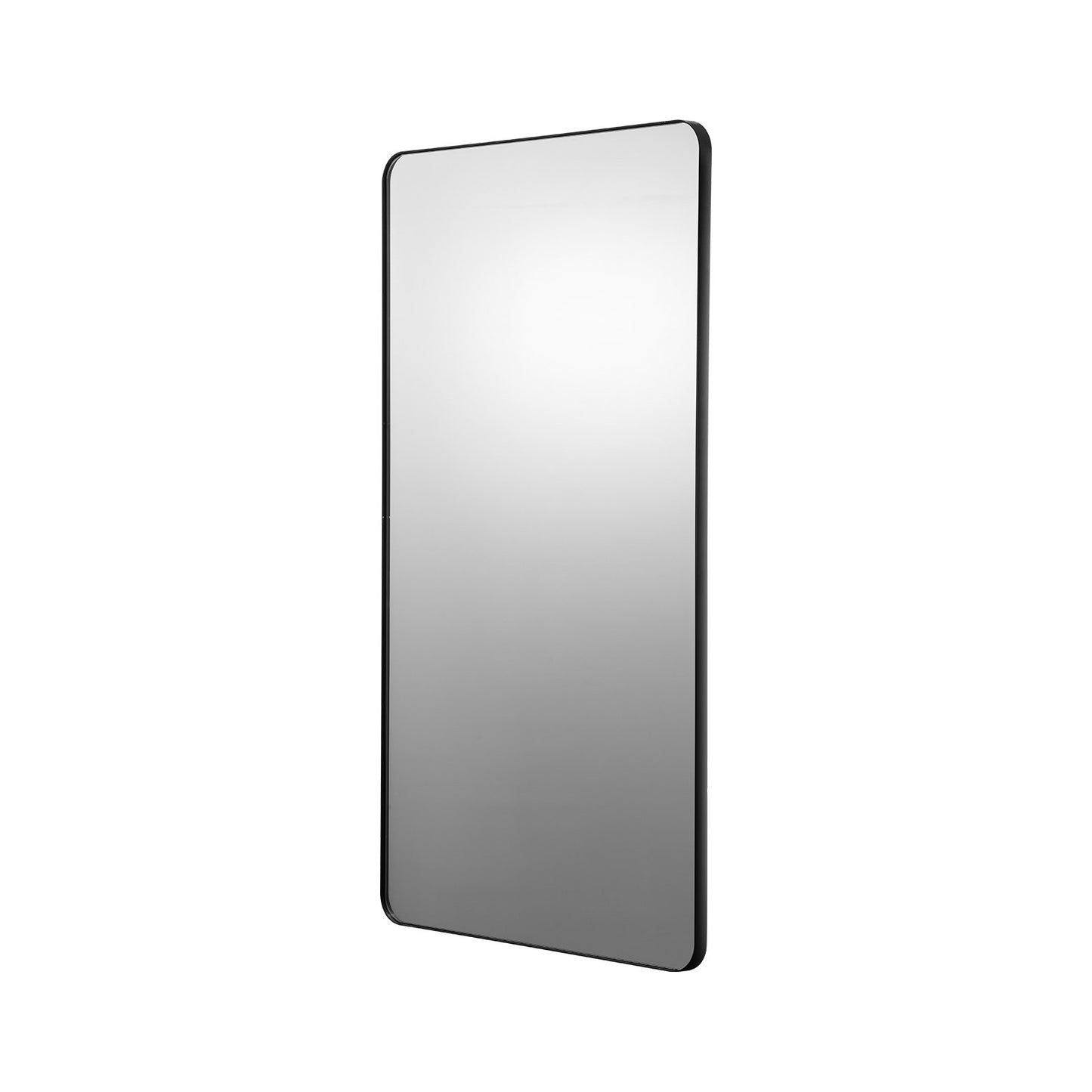 Square Wall Mounted Mirror 30" x 48" Mirror with Aluminum Frame