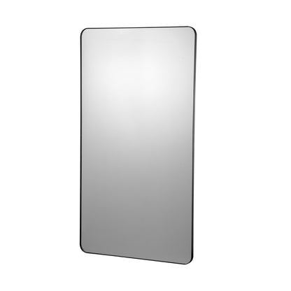 Square Wall Mounted Mirror 30" x 55" Mirror with Aluminum Frame