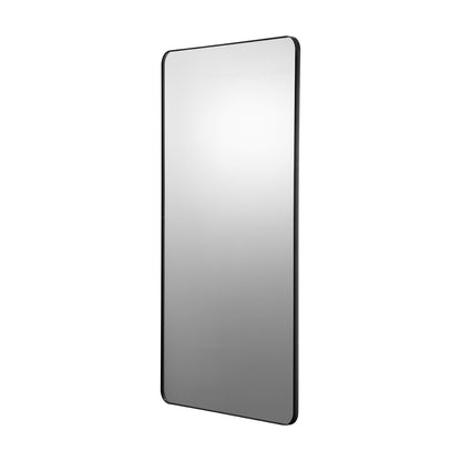 Square Wall Mounted Mirror 30" x 55" Mirror with Aluminum Frame