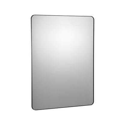 Square Wall Mounted Mirror 36" x 48" Mirror with Aluminum Frame
