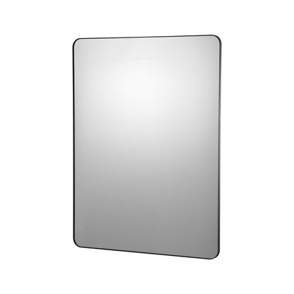Square Wall Mounted Mirror 36" x 48" Mirror with Aluminum Frame