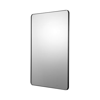 Square Wall Mounted Mirror 36" x 48" Mirror with Aluminum Frame