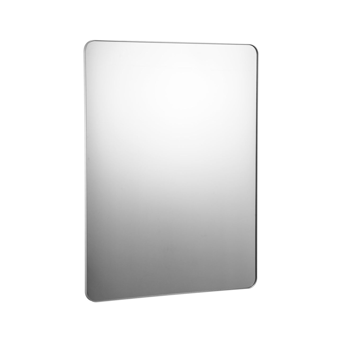 Square Wall Mounted Mirror 36" x 48" Mirror with Aluminum Frame