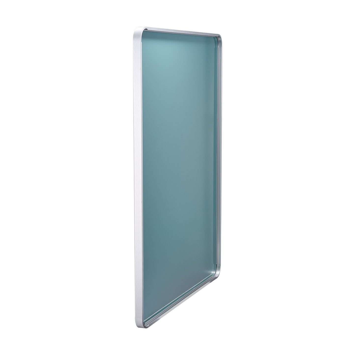 Square Wall Mounted Mirror 36" x 48" Mirror with Aluminum Frame