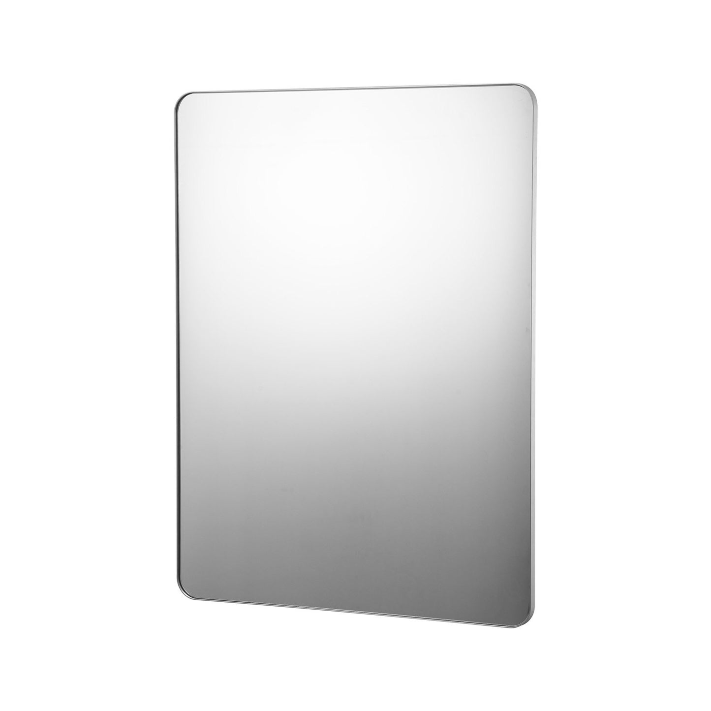 Square Wall Mounted Mirror 36" x 48" Mirror with Aluminum Frame