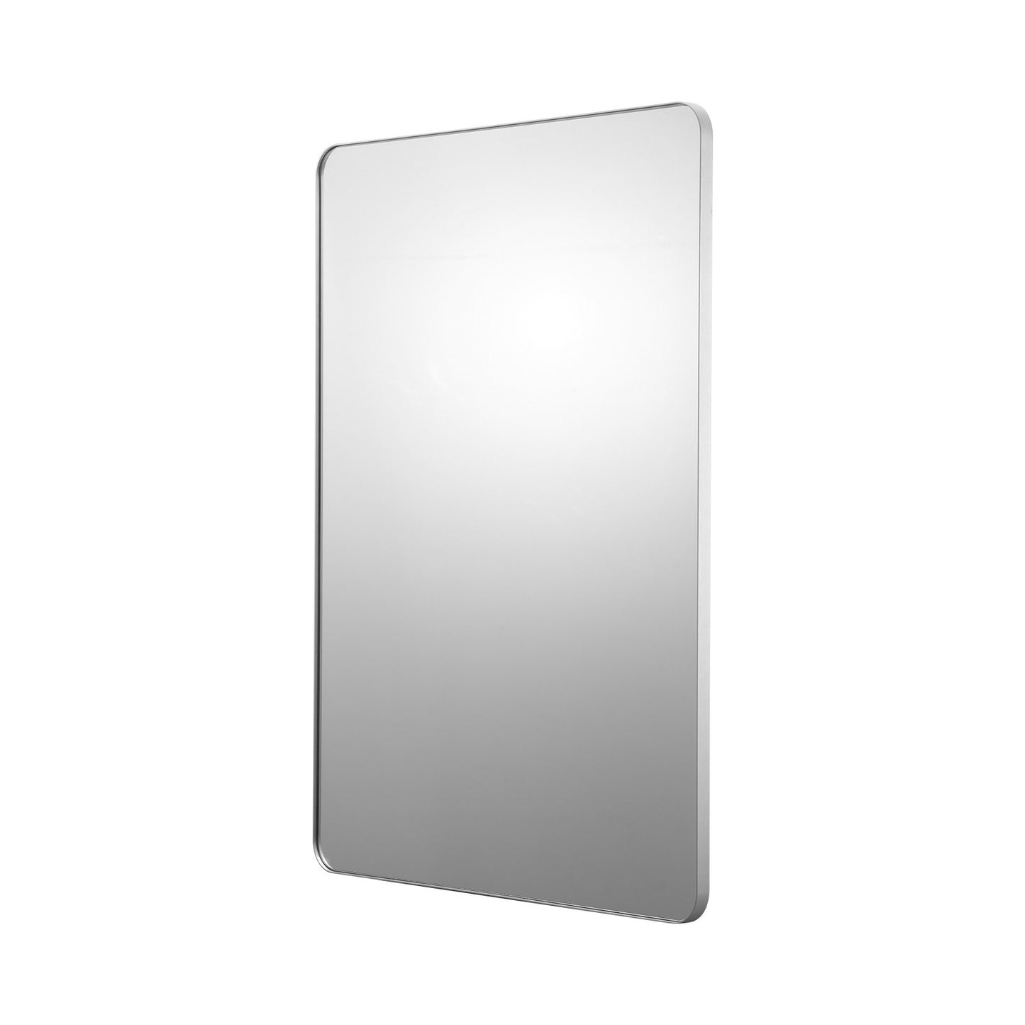 Square Wall Mounted Mirror 36" x 48" Mirror with Aluminum Frame