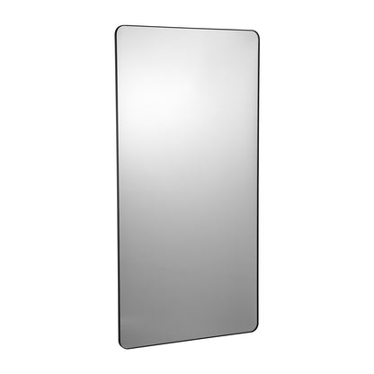 Square Wall Mounted Mirror 36" x 72" Mirror with Aluminum Alloy Frame